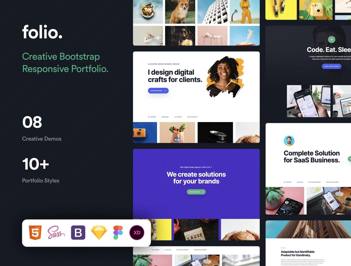 Folio - Bootstrap Portfolio