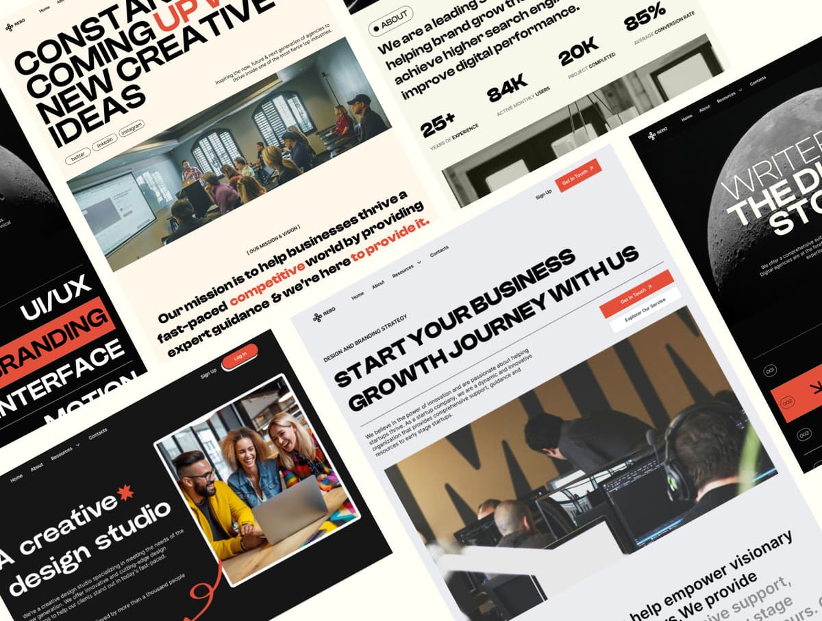 Rebo - Agency Digital Multi Layout
