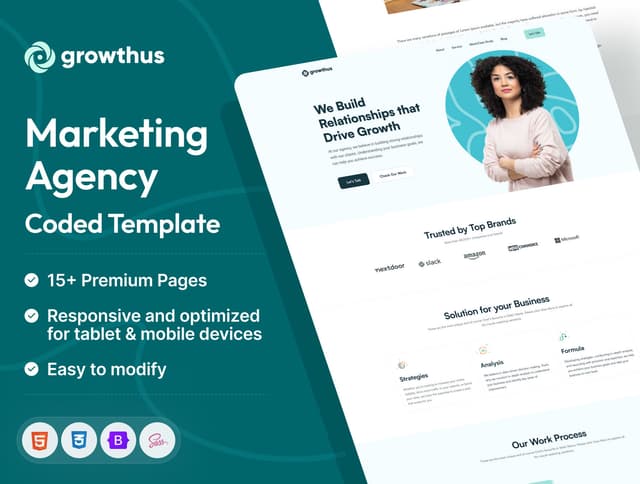 Growthus - Agency Website