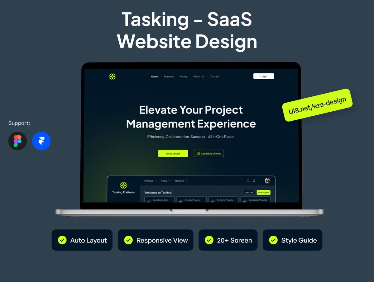 Tasking - SaaS Website