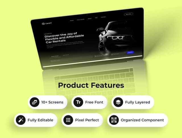 Carent - Car Rental Web Templates