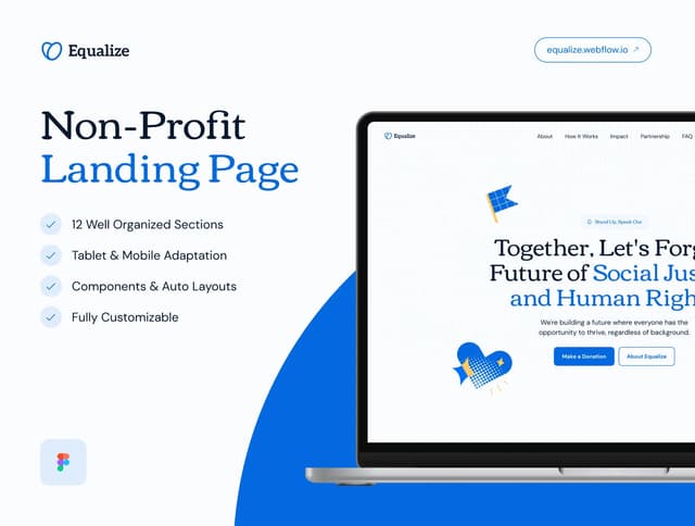 Equalize — Nonprofit Website