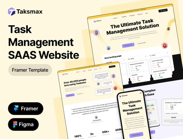 Taskmax - Task Management SAAS