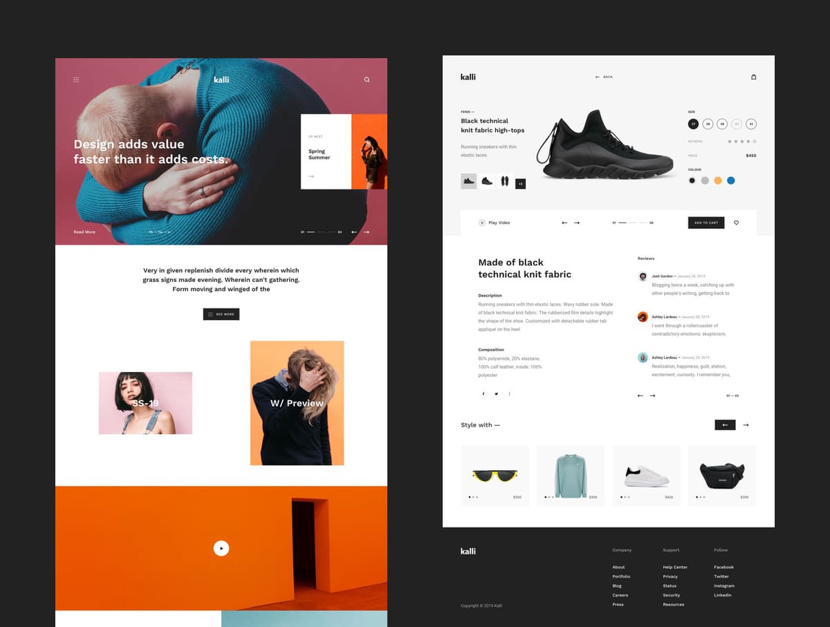 Kalli - Responsive HTML Templates