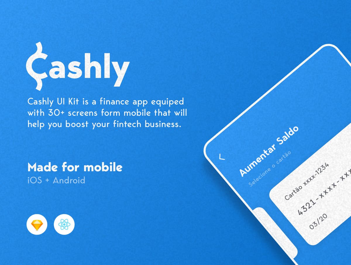 Cashly Fintech UI Kit