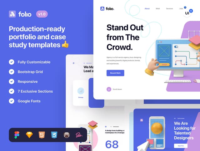 Folio: Agency Portfolio Kit