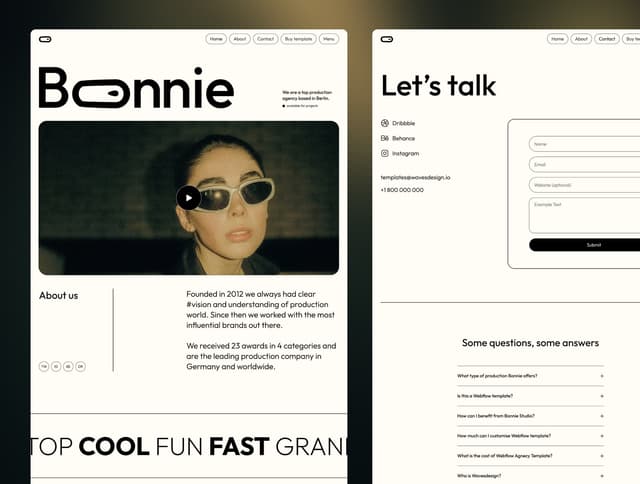 Bonnie - Framer Agency