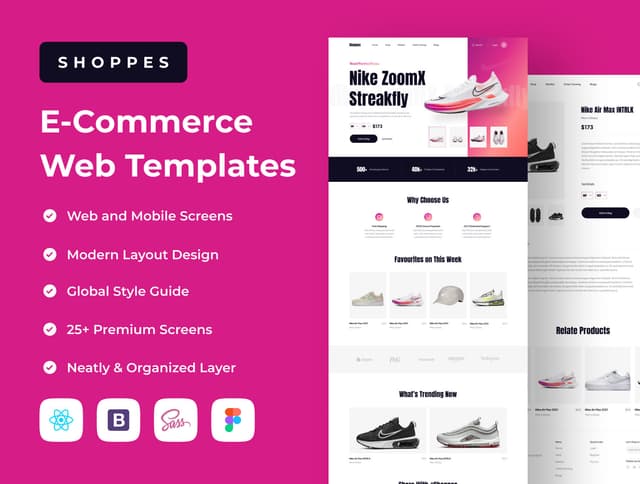 Shoppes - E-Commerce Web Templates