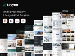 Levyna Batch Landing Page Property - Design & HTML