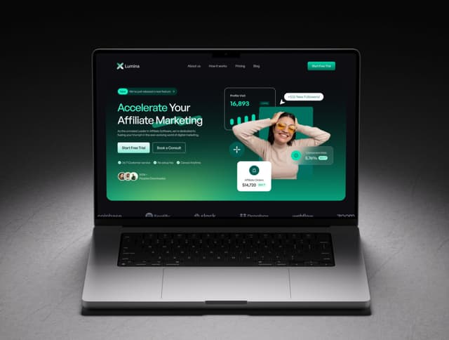 Lumina Framer template