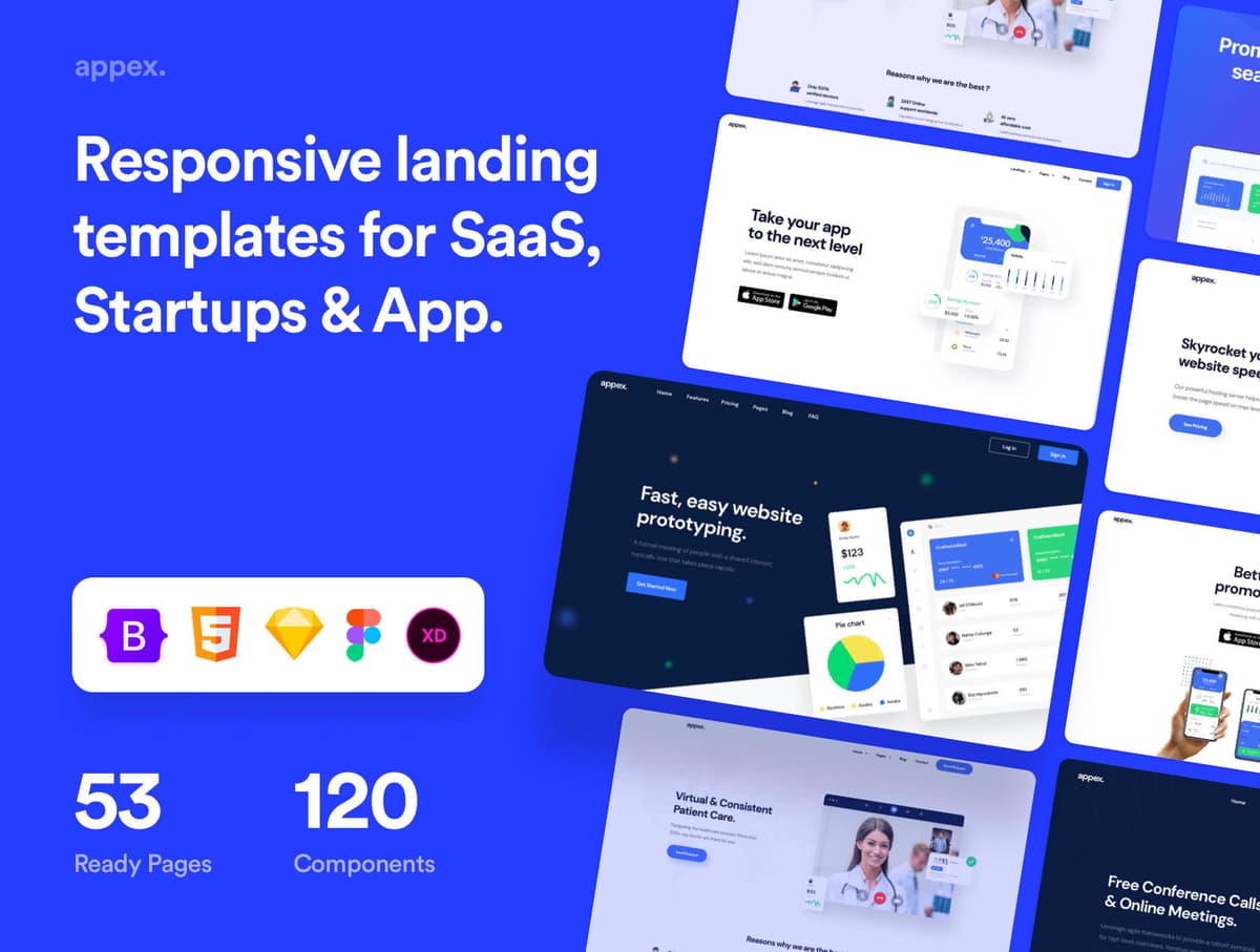 Appex - Bootstrap 5 Landing Templates