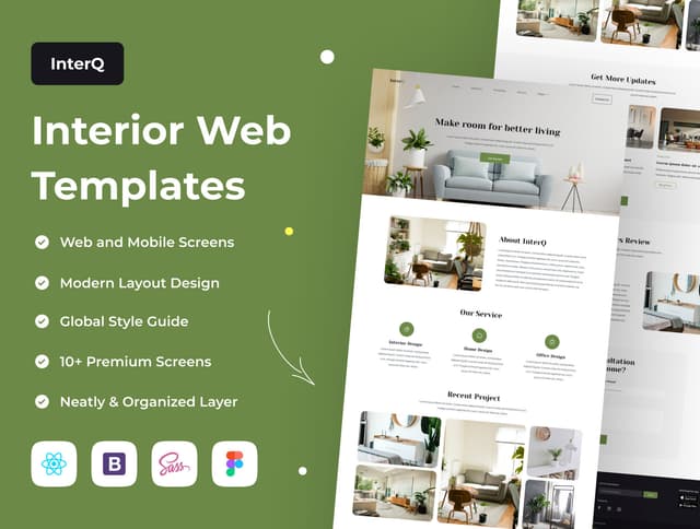 InterQ - Interior Web Templates