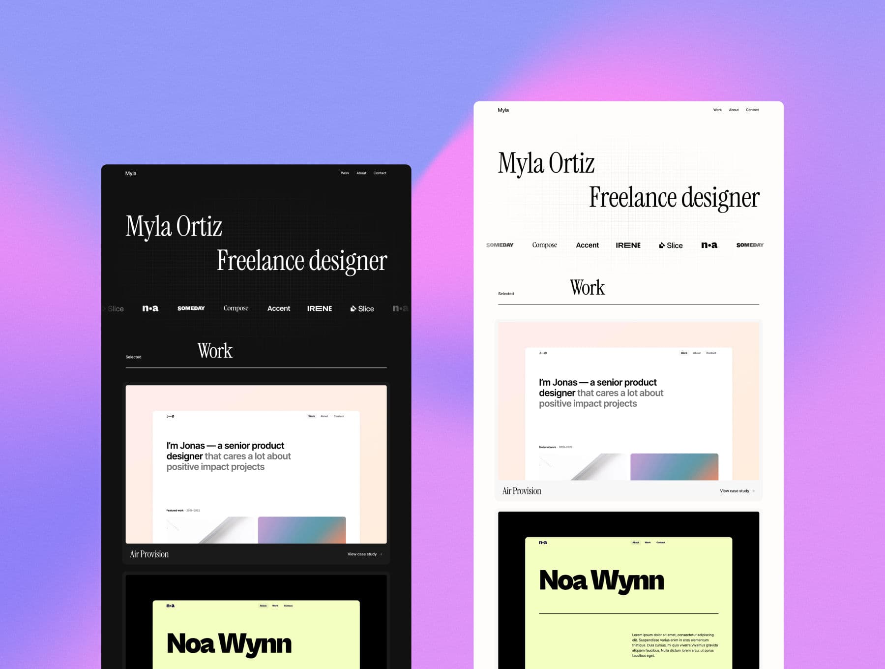 Template preview 2
